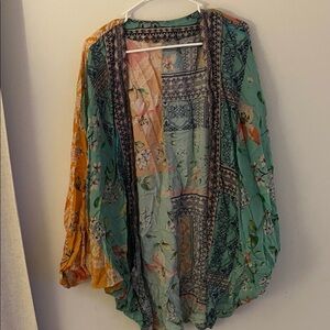 Anthropologie Boho Kimono